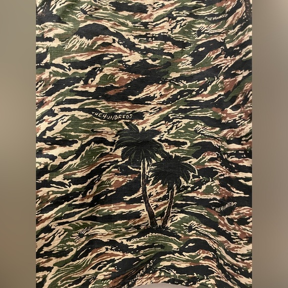 The Hundreds Palm Camo Jacket - Green, Black, Tan - Picture 8 of 8